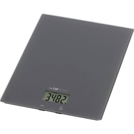 Balance de cuisine en verre Gris Clatronic KW3820-Gris