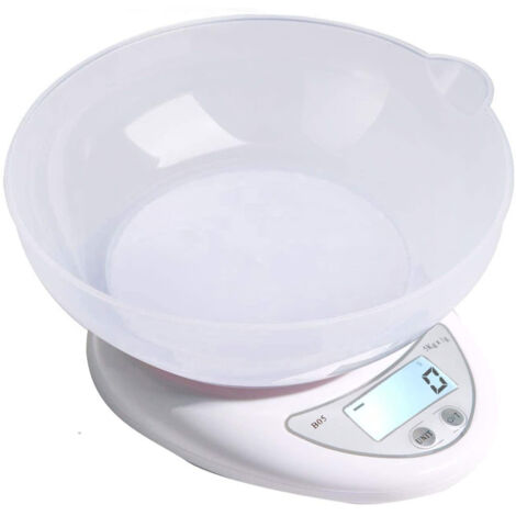 Balance de cuisine LCD KD33 avec bol gradué