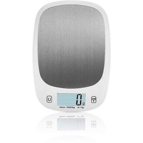 balance De Cuisine Lectronique 5kg/0.1g Balance En Acier Inoxydable Balance Alimentaire De Cuisine Transfrontalire Portable