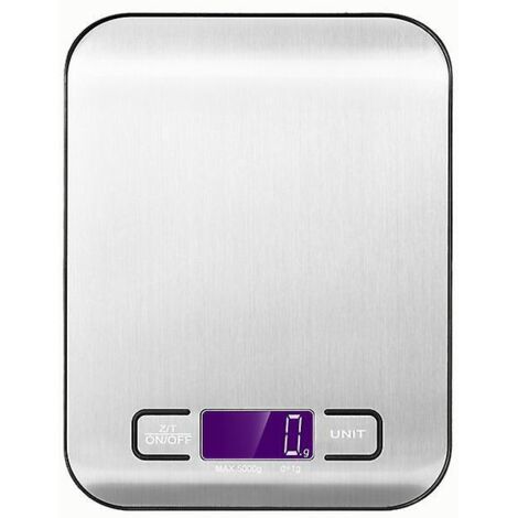 balance De Cuisine Lectronique De Haute Prcision En Acier Inoxydable 5kg/1g Balance De Poche Alimentaire