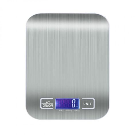 Balance de cuisine Longziming, précision 1 g, acier inoxydable, 10 kg-AquaForge