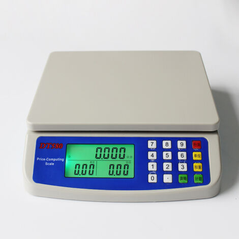 Balance de cuisine numérique 0,1g précise pour pâtisserie et cuisine, capacité 40kg