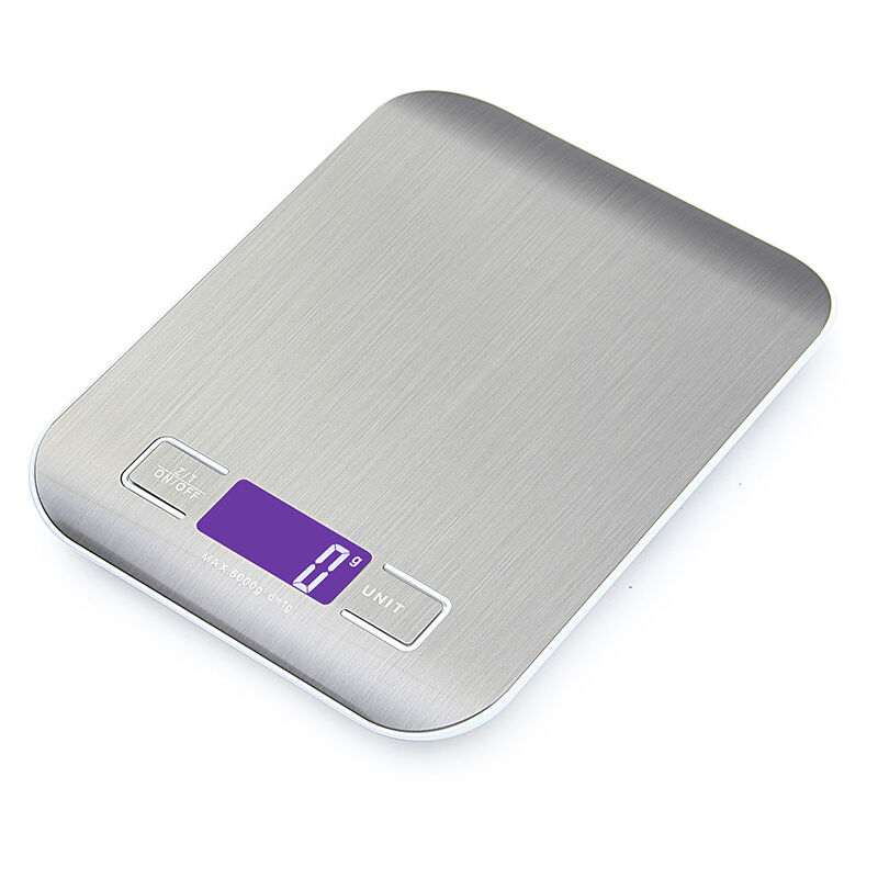 Balance de cuisine numérique - 10 kg - Avec écran LCD et fonction tare - Balance numérique professionnelle pour la pâtisserie et la cuisine