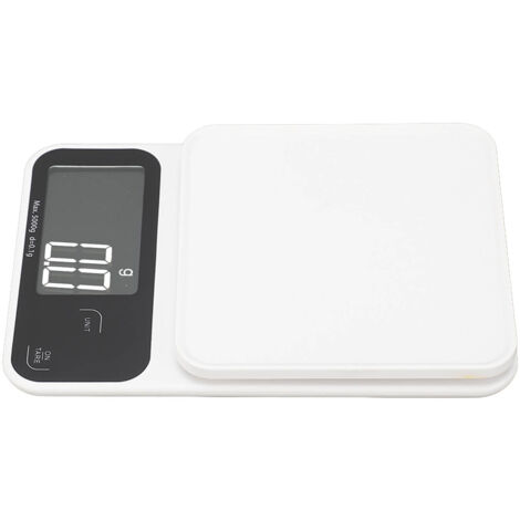 Balance de cuisine numérique 5kg avec écran tactile haute précision pour pâtisserie et pesage alimentaire