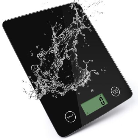 Balance de Cuisine Numérique 5kg – Balance Électronique Alimentaire Haute Précision 1g avec Écran LCD, 6 Unités et Fonction Tare