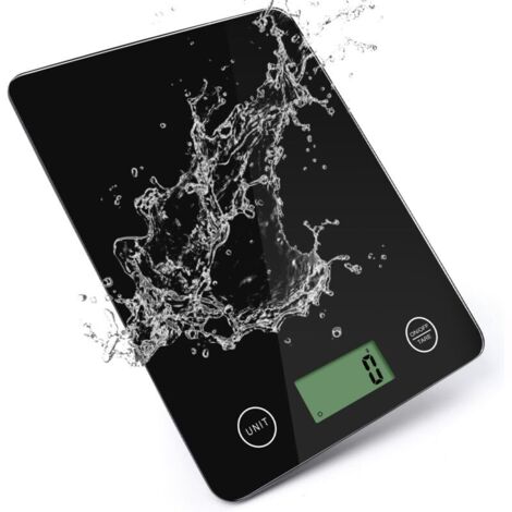 Balance de Cuisine Numérique 5kg – Balance Électronique Alimentaire Haute Précision 1g avec Écran LCD, 6 Unités et Fonction Tare