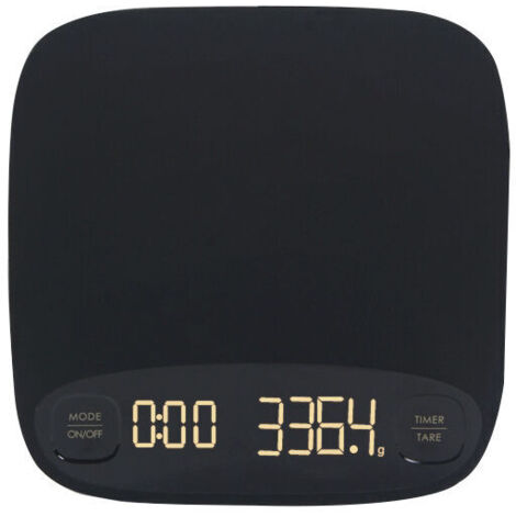 Balance de cuisine numérique à café avec pesage précis, design fin et rechargeable, facile à transporter, précision de 2000 g/0,1 g, haute qualité-AquaForge