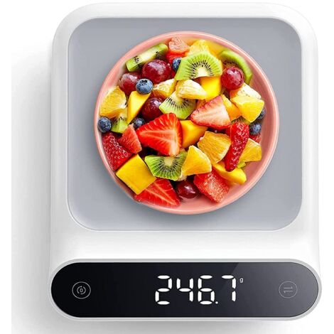 Balance de cuisine numérique, balance électronique de haute précision.-AquaForge