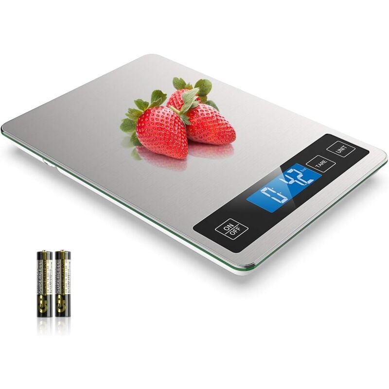Alovez - Balance de cuisine numérique de 22 lb, poids en grammes et en onces pour la cuisson