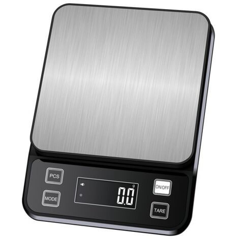 Balance de cuisine numérique étanche, 3 kg / 0,1 g-AquaForge