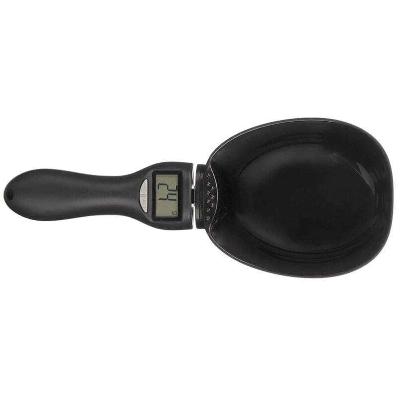 Balance de cuisine numérique noire, pelle, collection KINVARA