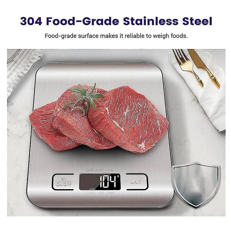 Feiyue - Balance de cuisine numérique pour aliments, poids en grammes et en onces pour la pâtisserie et la cuisine, pesée de précision