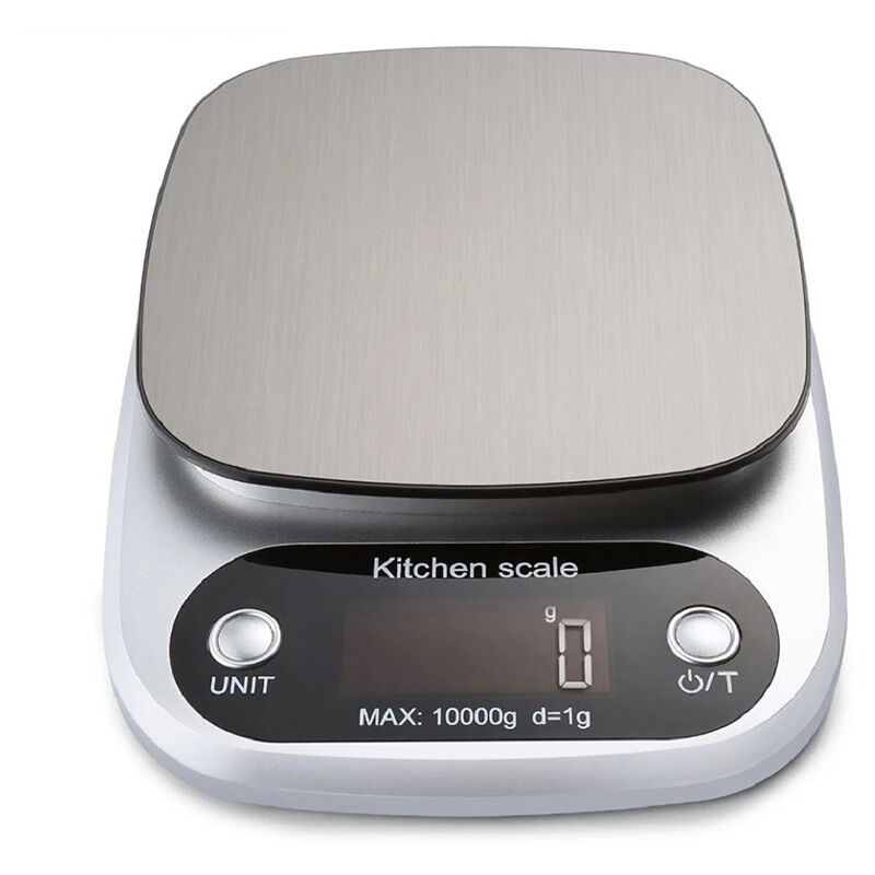 Korona 76160 balance de cuisine électronique pia, sans pile et écologique  grâce au power botton, blanc
