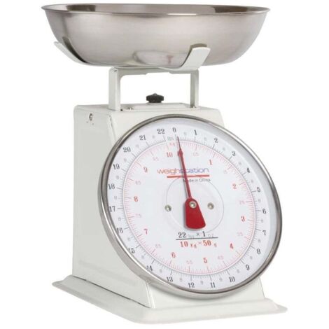 Balance de cuisine professionnelle 10 kg avec bol inox - Weighstation