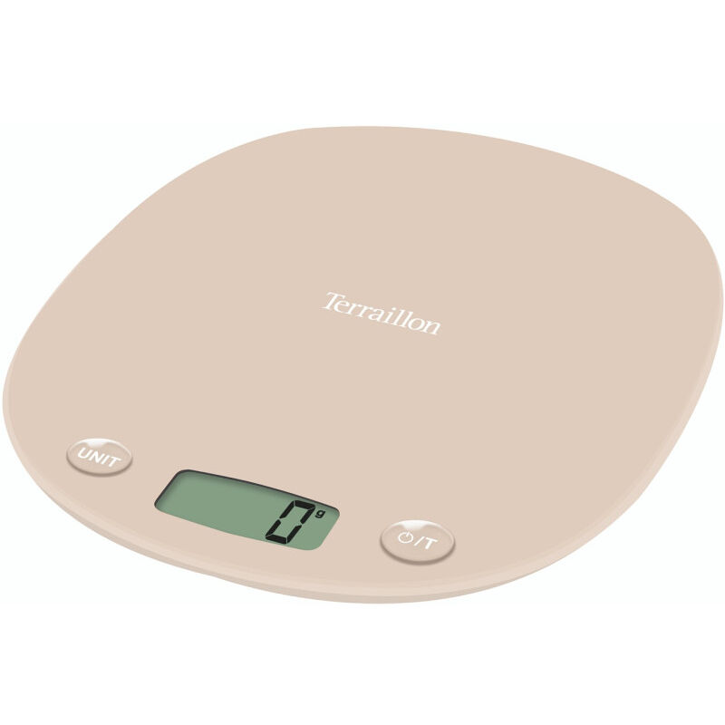 Terraillon - Balance de cuisine macaron one caramel