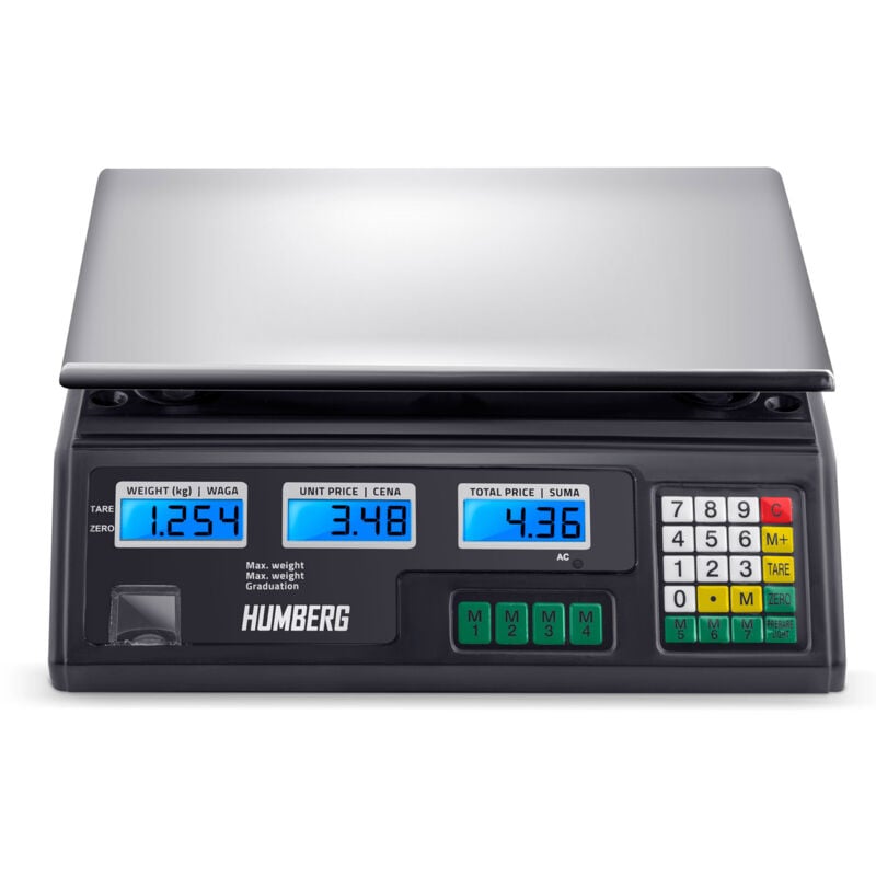 Balance de magasin électronique 40 kg Humberg MH-190