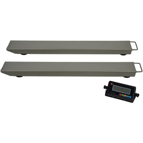 T-Mech – Balance de pesage industrielle pour palettes – Capacité 3000 kg – Dimensions 120 cm x 12 cm x 6 cm – Écran LCD/LED – Alimentation AC220V