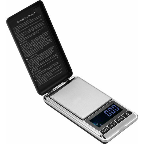 Mini balance numérique électronique portable,précision  professionnelle,milligramme de poche,poids d'étalonnage 50g- blue[A91185]