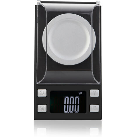 Balance de précision 0,001 g – Numérique – ABS noir –  Cuisine