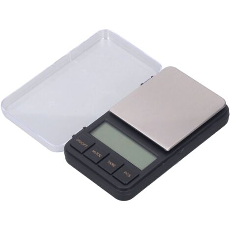 Balance de précision 500g avec écran LCD, fonction tare, idéale pour bijoux et pesage délicat, précision 0.01g