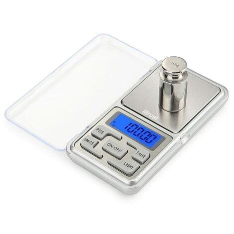 Balance de Précision Cuisine, Balance de Cuisine Electronique, Balance de Poche avec Écran LCD, 500g / 0.01g Mini Balance Numérique de Poche pour Les Bijoux/Le thé/levure/café Cuisine Gram
