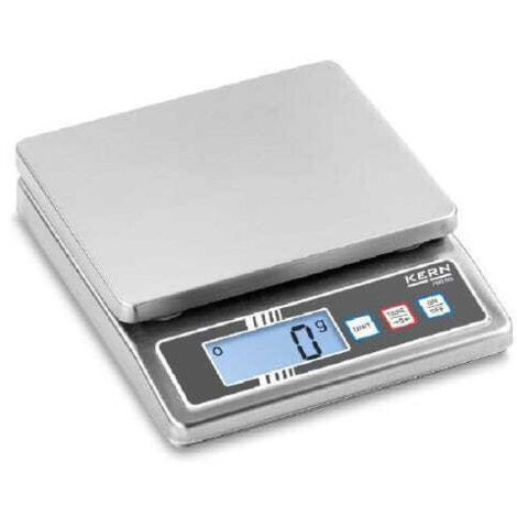 Balance de table Kern FOB 5K-3NS FOB 5K-3NS Plage de pesée (max.) 5 kg Lisibilité 1 g à pile(s), sur bloc dalimentation