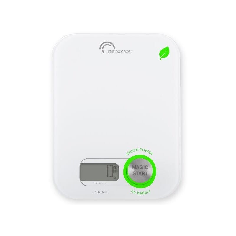 Little Balance - green power balance blanc 5KG/1G