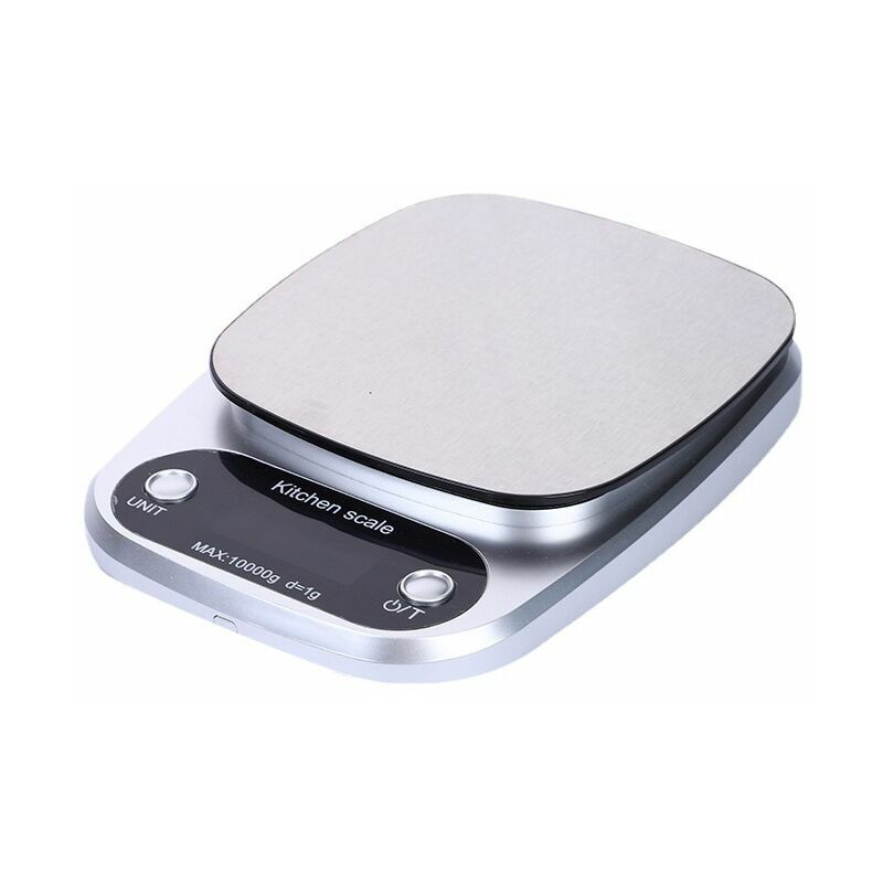 Lucky-88 - Balance électronique alimentaire en acier inoxydable pour cuisine (10kg/1g)