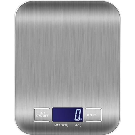 Balance électronique de cuisine commerciale 5kg/0.1G balance de cuisine multifonctionnelle en acier inoxydable cuisson domestique balance de cuisine électronique de haute précision