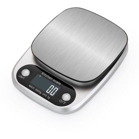 Balance électronique de cuisine domestique compacte, balance en grammes pour les mamans préparant des aliments pour bébés, pâtisserie, balance ménagère