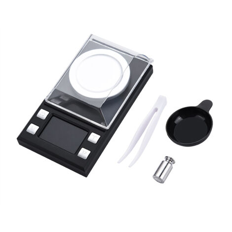 Balance électronique de poche LCD portable, précision 0,001g pour peser or et bijoux (capacité 10g)