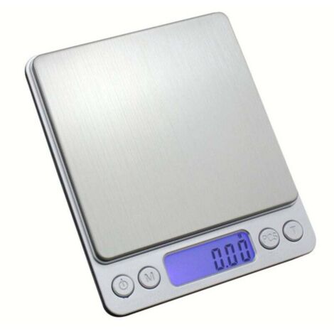 Balance électronique de précision 500 g, balance de cuisine au 0,1 g, balance de poche, balance pour bijoux, balance électronique haute précision, écran LCD rétroéclairé.