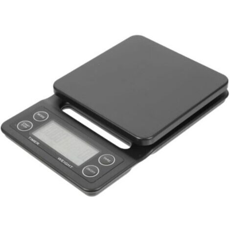Balance Électronique de Précision pour Café pour Cuisine Pâtisserie Léger et Compact Facile à Transporter(3kg/0.1G)