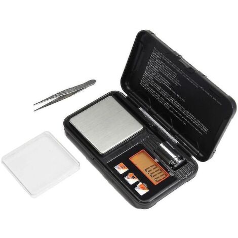 Balance électronique numérique portable mini haute précision 0,001 g/0,01 g avec affichage LCD --