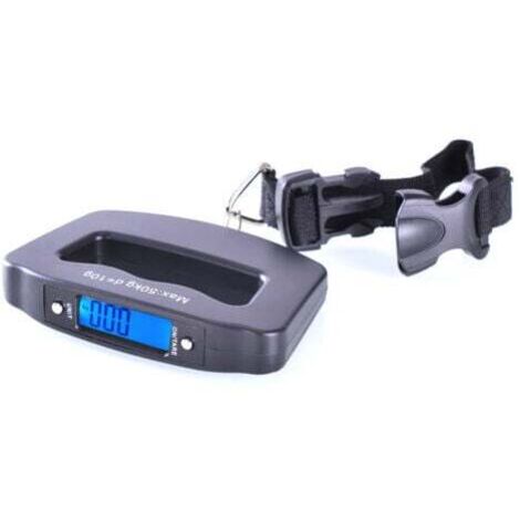 Balance électronique pour bagages à main 50kg, mini balance électronique portable à écran LCD, balance à poisson