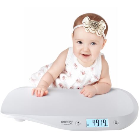 Balance électronique pour bébé Camry CR8185 - capacité 20kg coloris Blanc