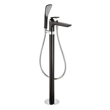 Balance garniture bain chromée/noir