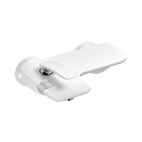 Balance mitigeurbain-douche chromée blanc