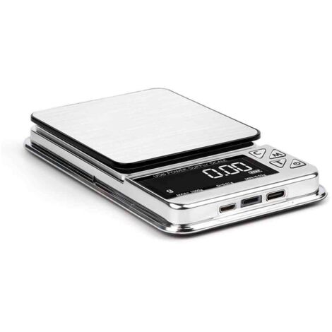 Balance numérique de haute précision 600/0.01g affichage LCD étanche USB charge balance électronique pour bijoux de cuisine