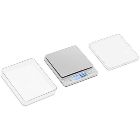 Balance Numérique Digitale Postale Cuisine Acier Inox Précision 500 G / 0 01 G - Rose, Argent, Blanc