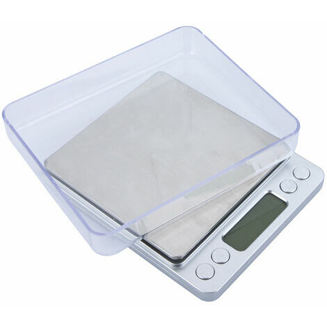 Balance Numerique Electronique, Avec Deux Plateaux, 500G / 0.01G