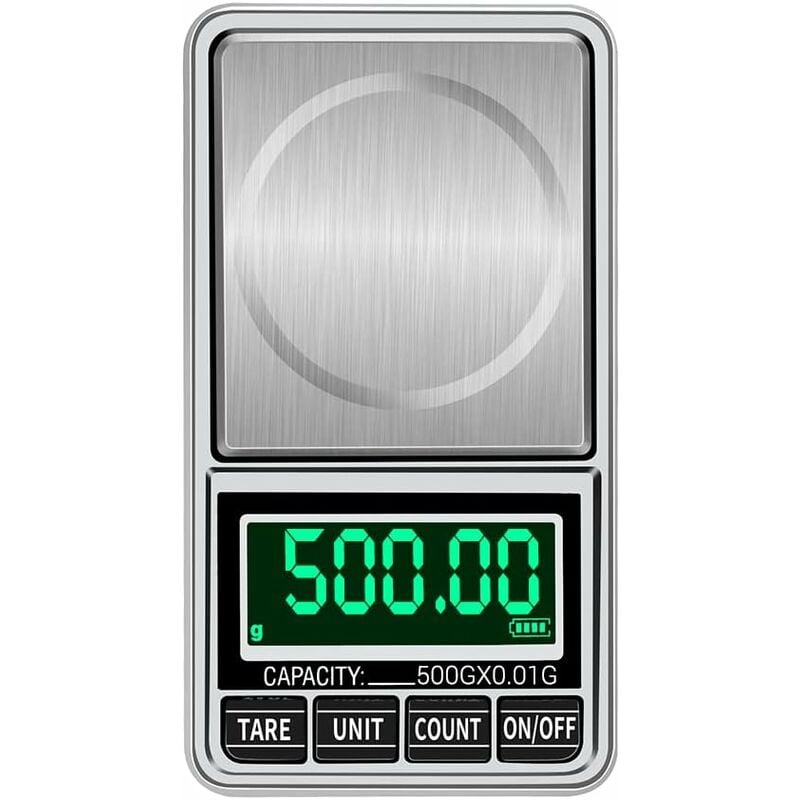 Balance numérique portable bijoux en or Balance Mini poche numérique balance professionnelle précise balance électronique balance de précision 500g /