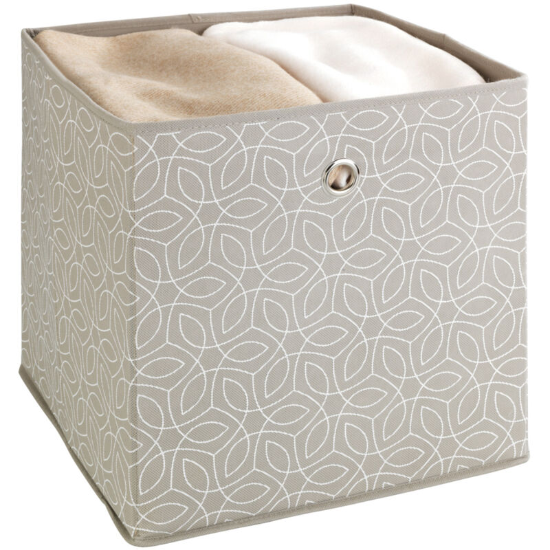 Wenko - Bac de rangement tissu, 32 x 32 x 32 cm, Balance