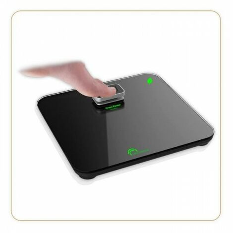 Balance - Pese Personne LITTLE BALANCE 8276 Kinetic Premium,  sans pile, Rechargeable par son bouton Little , 180 kg / 100 g, Noir