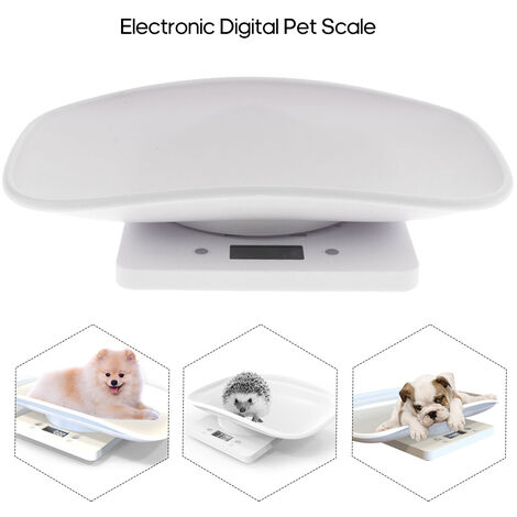 Balance peson et dynamomètre Petite balance pour animaux de compagnie numérique Portable chien chat balance électronique cuisine nourriture avec écran LCD