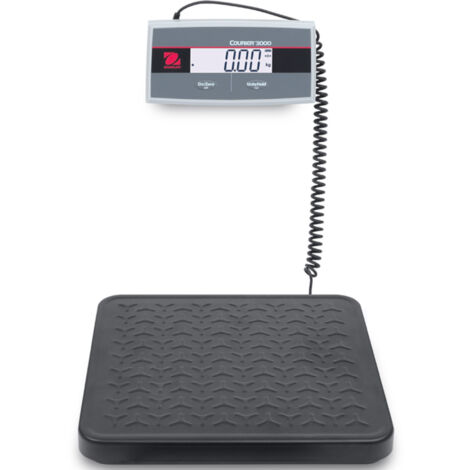 Balance plate-forme postale LCD OHAUS COURIER 3000 pour colis 33x32cm 35Kg / 20g