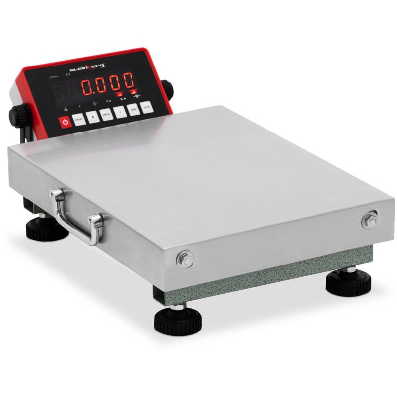 Steinberg Systems - Balance Plateforme Pèse-Colis Au Sol Professionnel Industriel 60kg ±0,01kg kg/lb