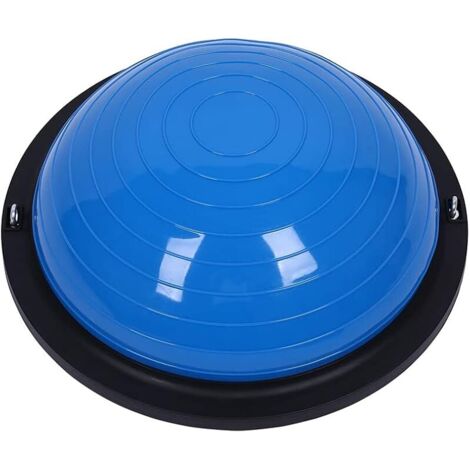 Balance Trainer Fitball Balance Fitness Balle d'Entraînement d'équilibre 46 cm avec Bande élastique Station d'équilibre pour Yoga Pilates Fitness