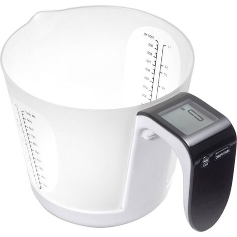 Balance verre doseur ADE KE 919 Franca noir, blanc