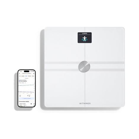 Balance Withings Body Comp Blanc